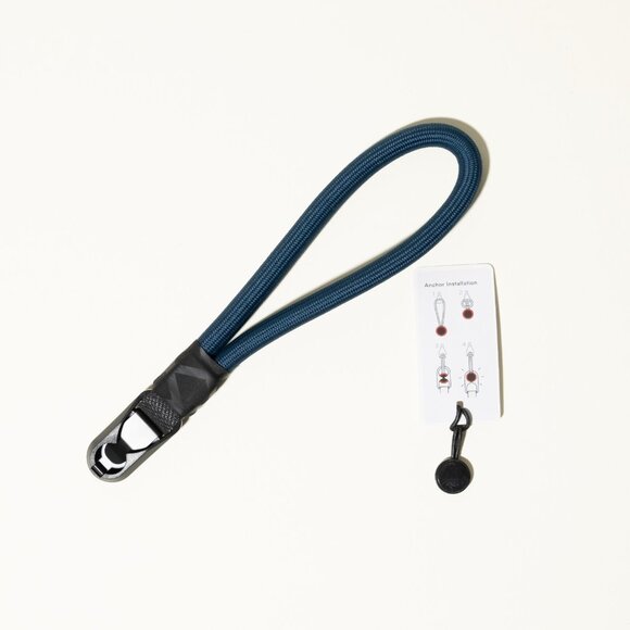 DEEP BLUE Adjustable Camera Wrist Strap – w/ Peak Design Anchor - Picture 9 of 12